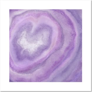 Amethyst Geode Posters and Art